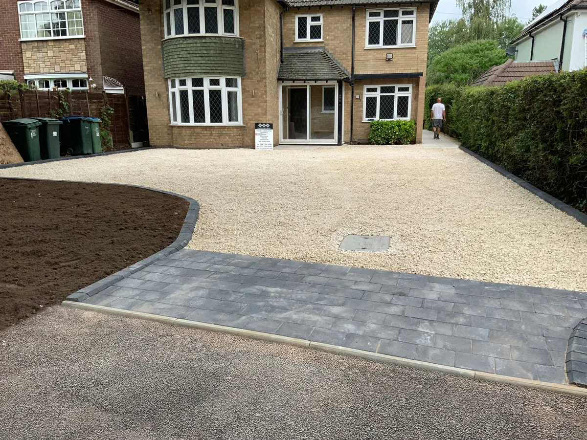 Driveway installation